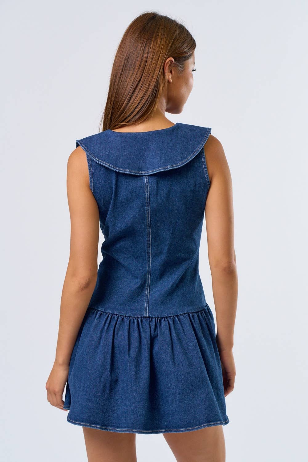 St. Clair | Denim Bib Mini Dress