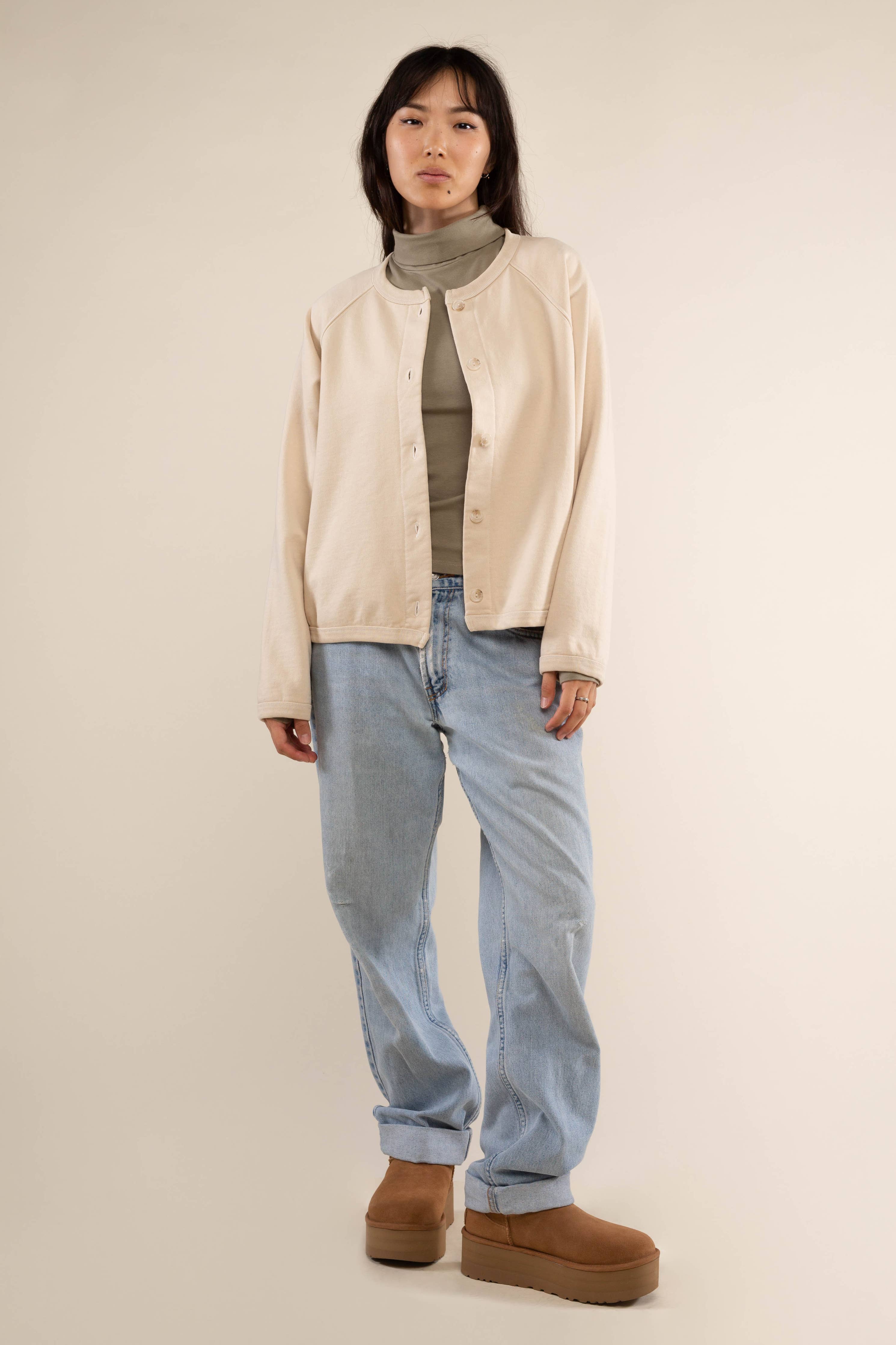 Crescent | Turtleneck Long Sleeve Top