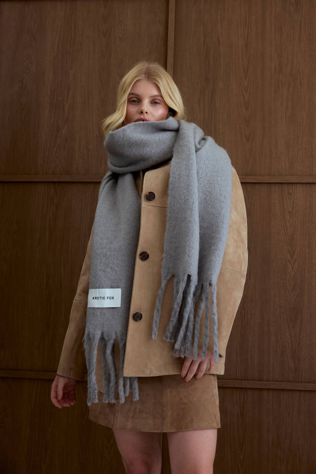 The Reykjavik Scarf | 100% Recycled - Ultimate Grey