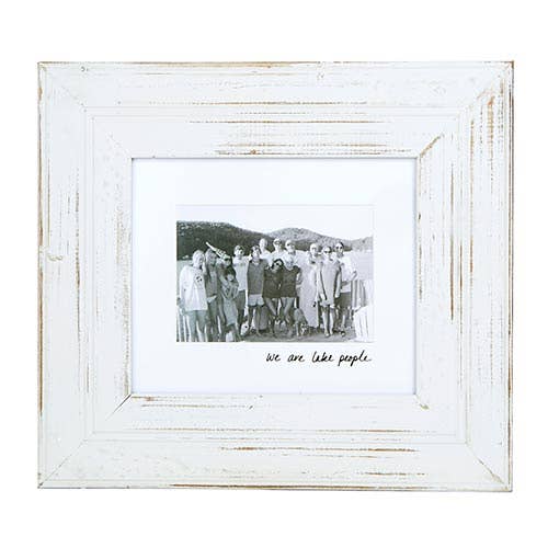 Face to Face Photo Frame - We Are Lake People