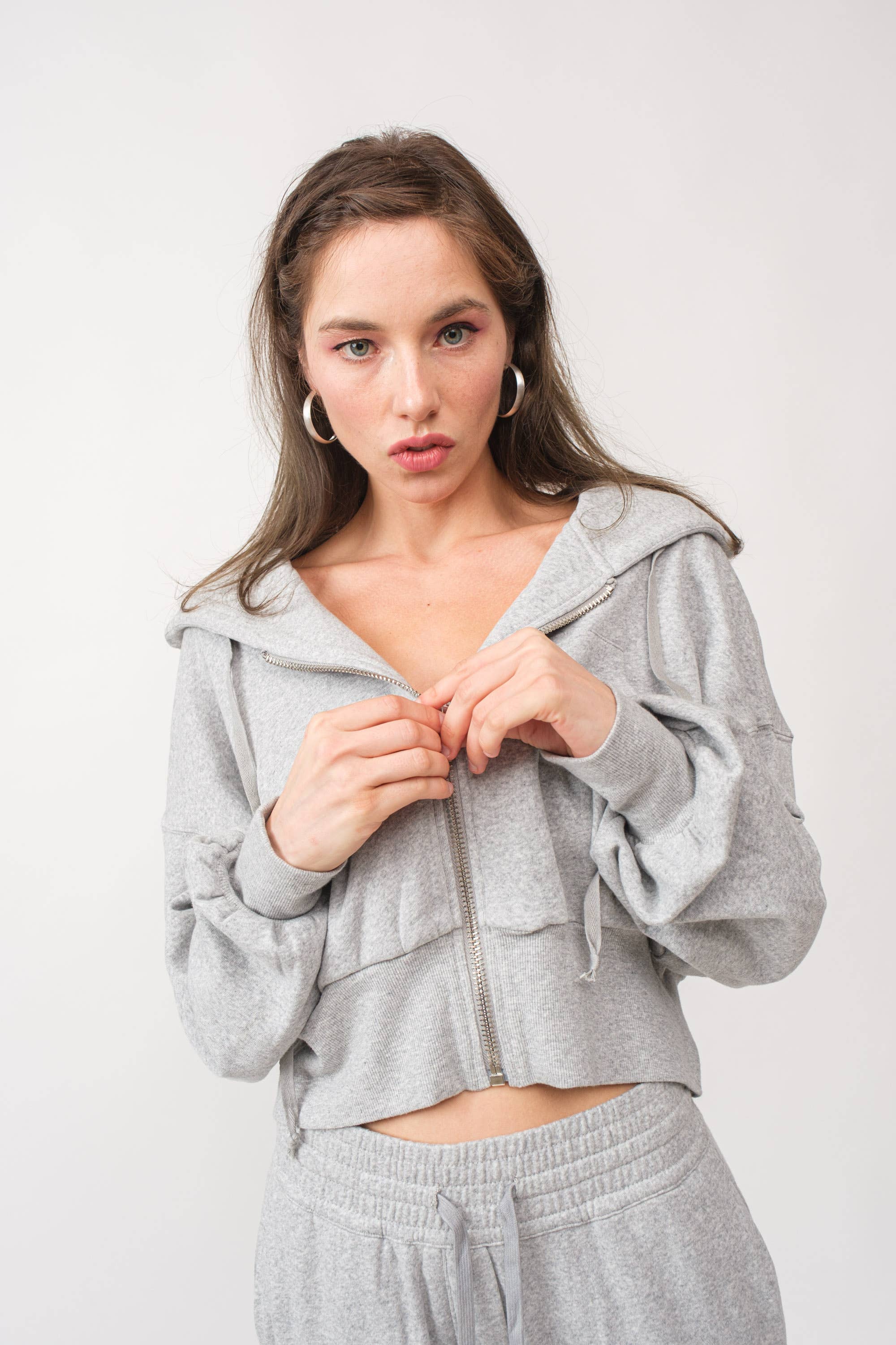 Nala | Crop Hoodie Jacket