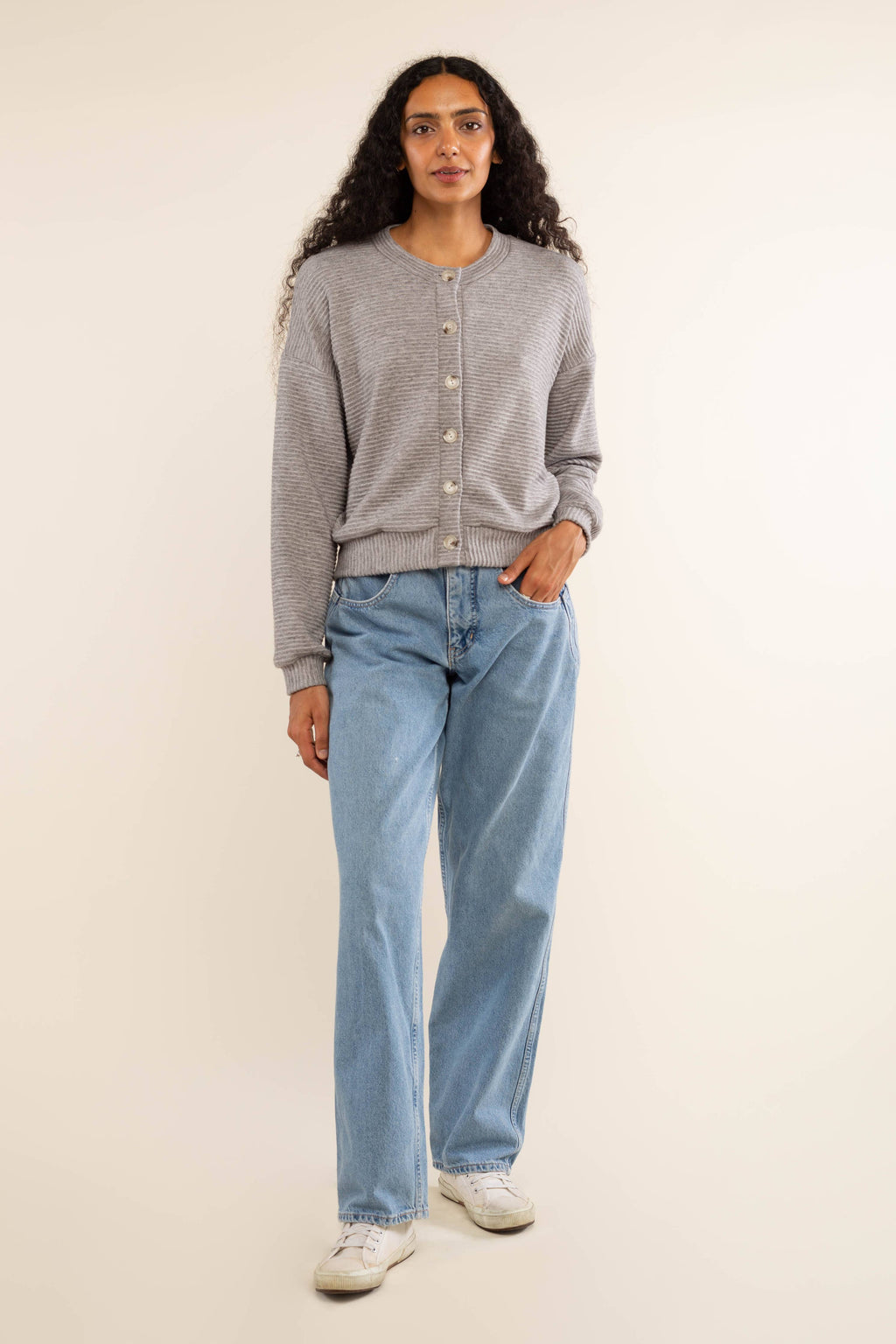 Jos | Heavy Rib Cardigan