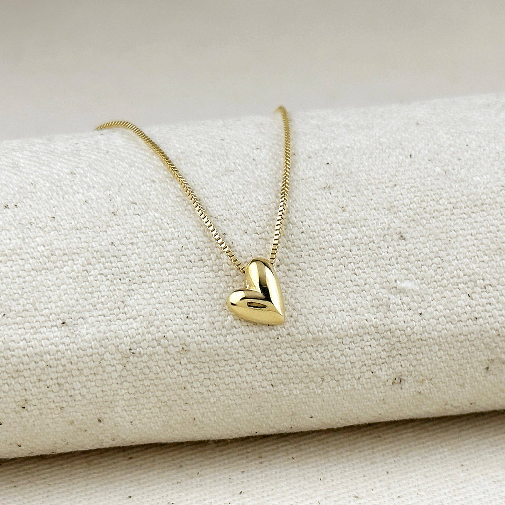 Nova | Gold Filled Uneven Heart Necklace
