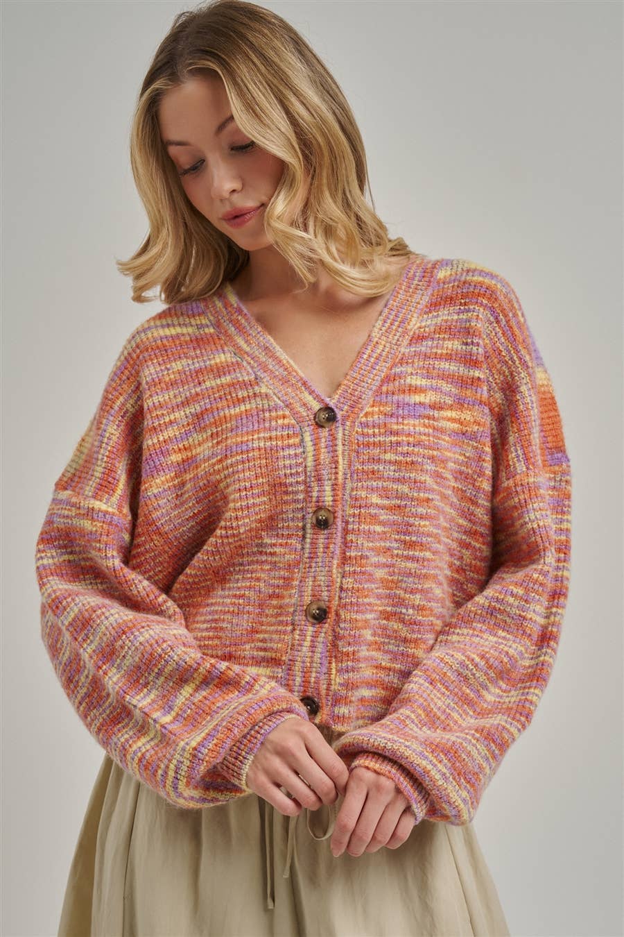 Ruby | Knitted Sweater Cardigan