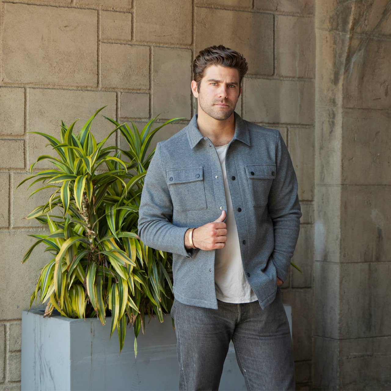 Peter | Pique Shacket