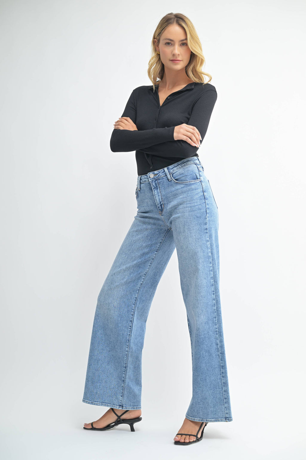 Scottie | Stretchy Wide Leg