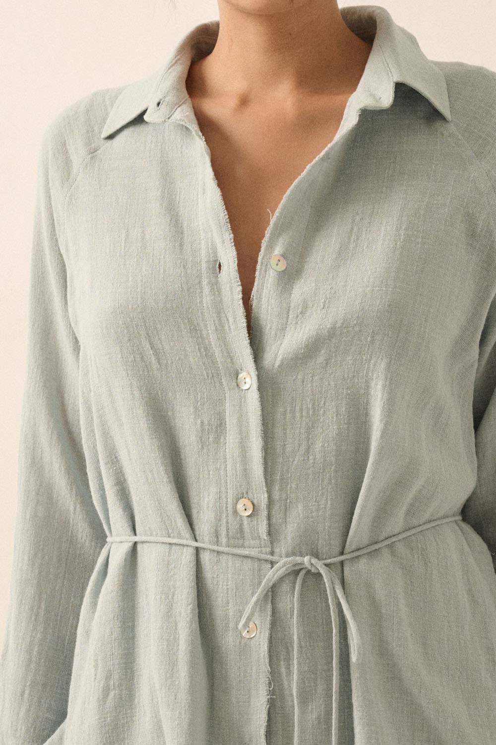 Ruth | 100% Cotton Shirt Romper
