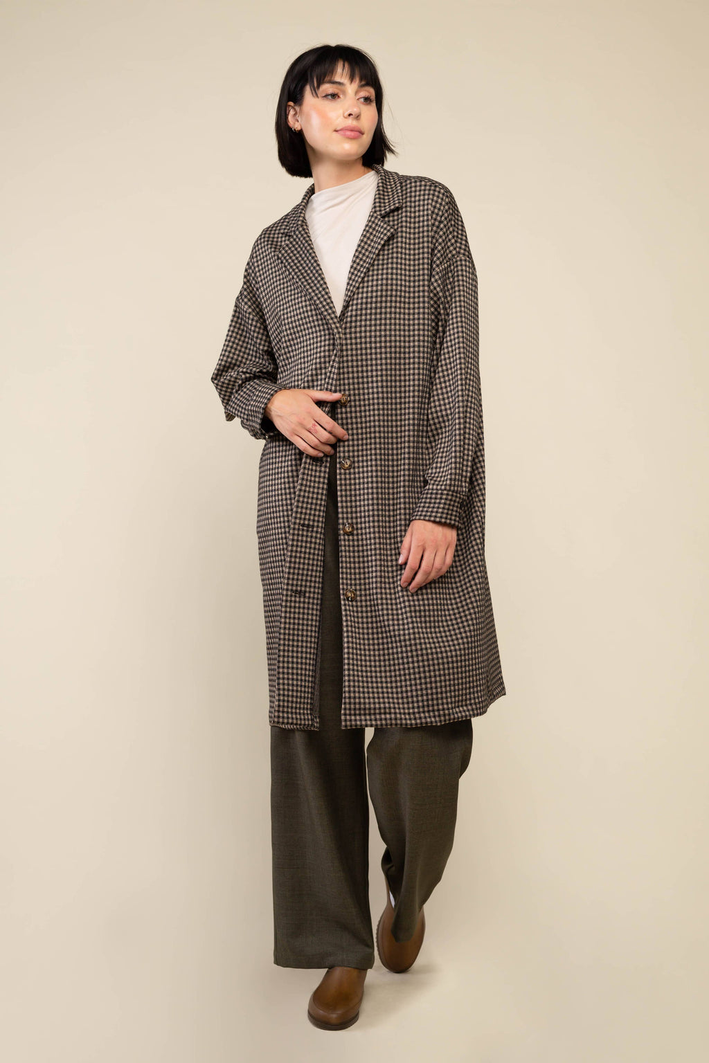 River | Gingham Jacket