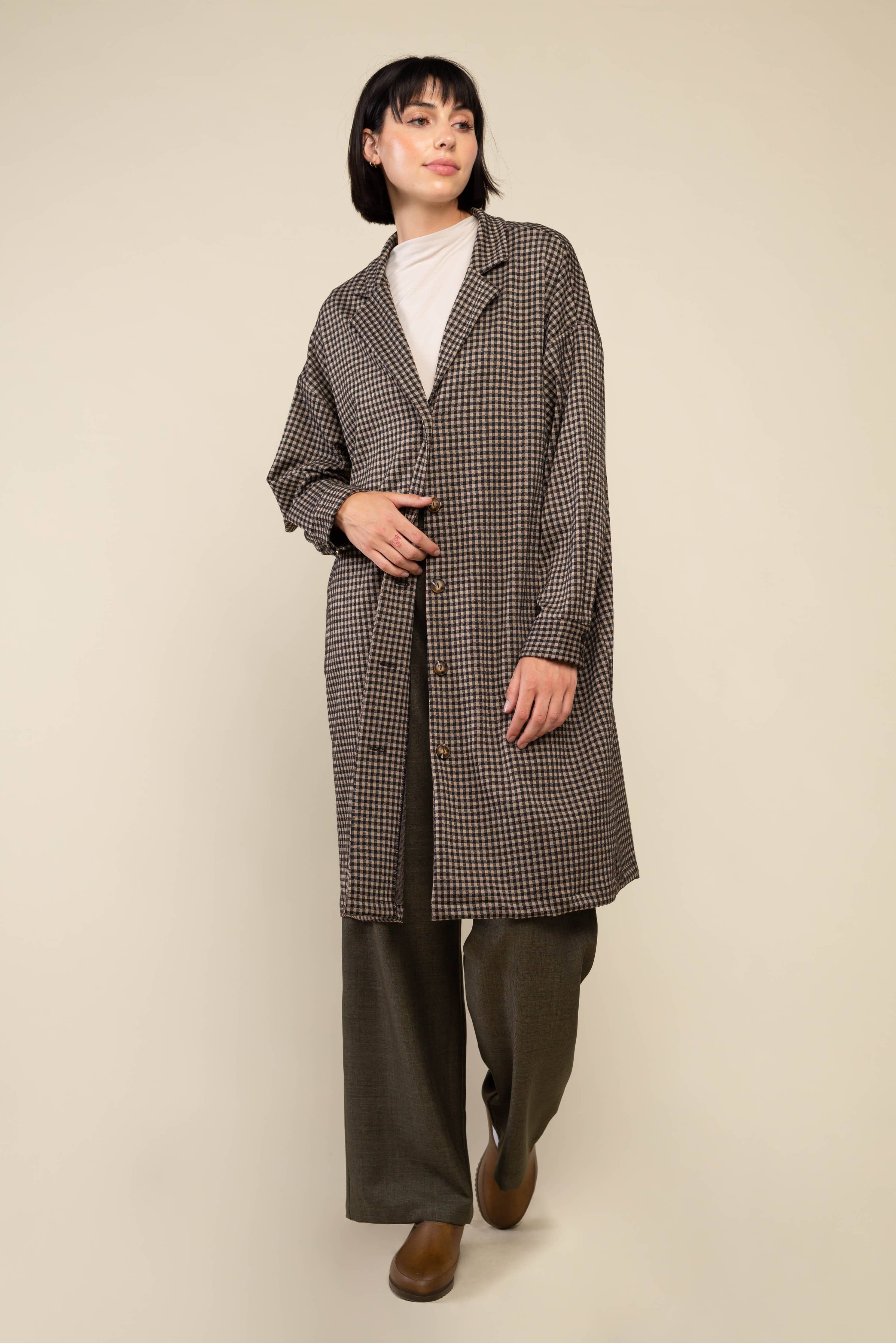 River | Gingham Jacket