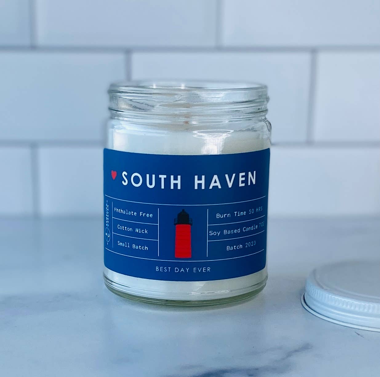 South Haven, MI Candle | Eucalyptus & Mint