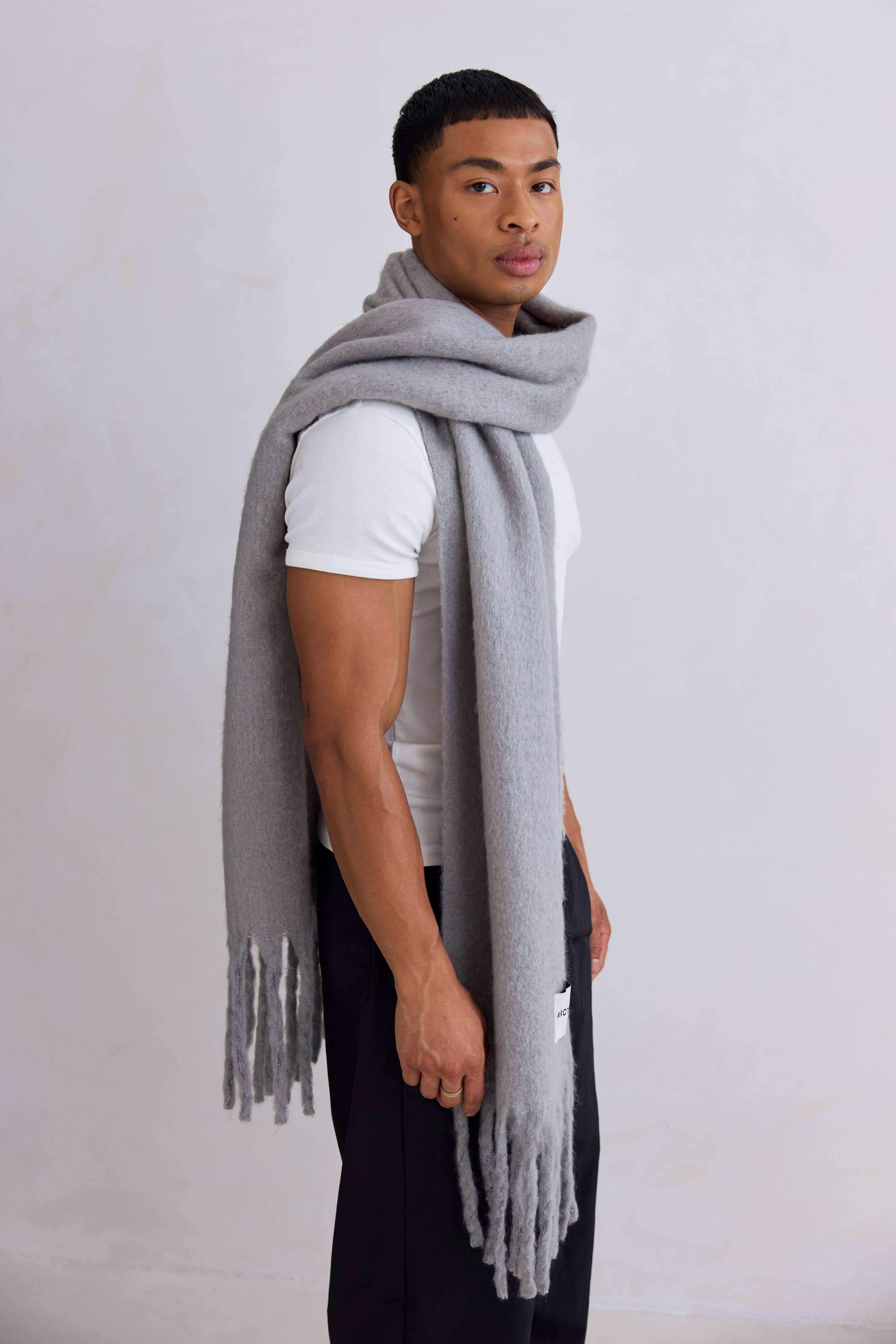 The Reykjavik Scarf | 100% Recycled - Ultimate Grey