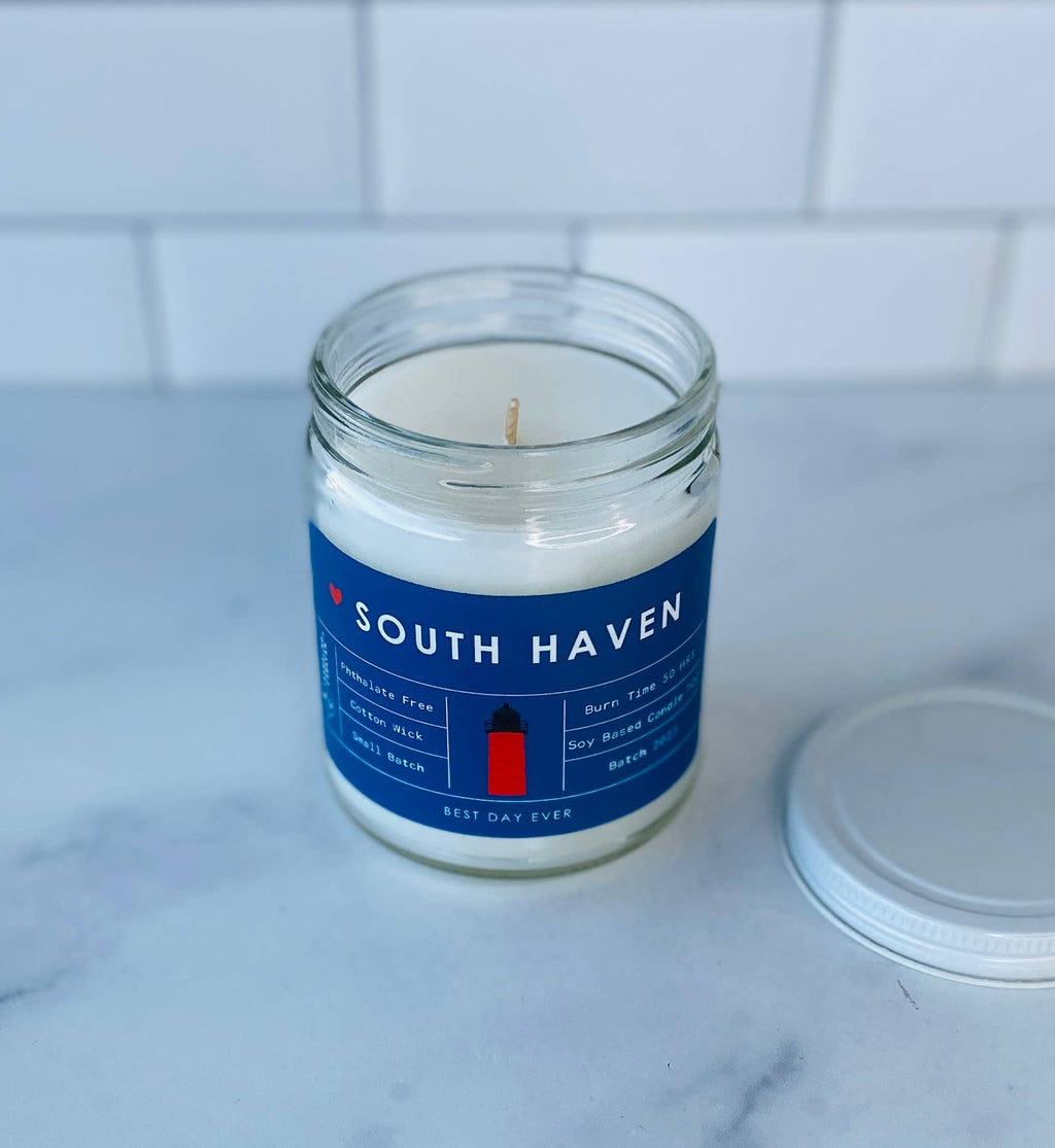 South Haven, MI Candle | Eucalyptus & Mint