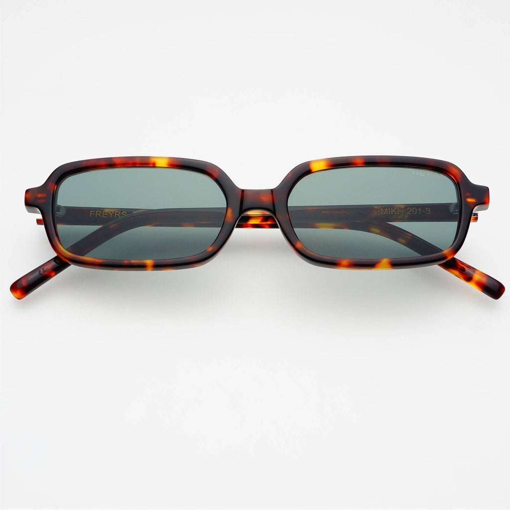 Miki Acetate Rectangular Unisex Sunglasses