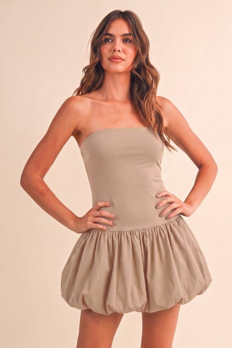 Nova | Tube Bubble Mini Dress