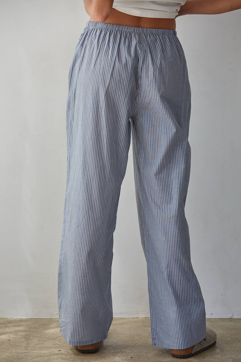 Lydia | 100% Woven Cotton Wide Leg Pants