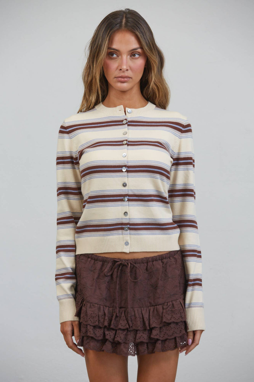 Rory | Striped Cardigan