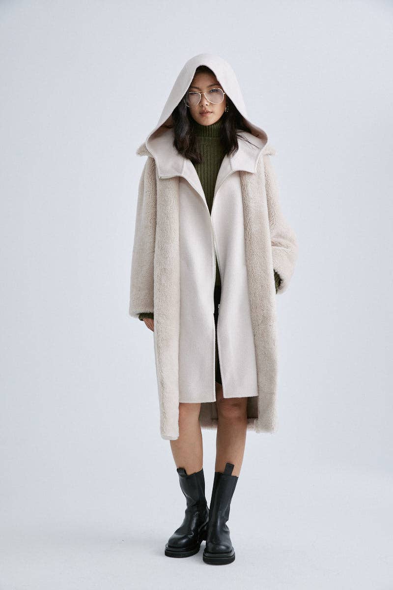 Glacier | Faux Shearling Coat
