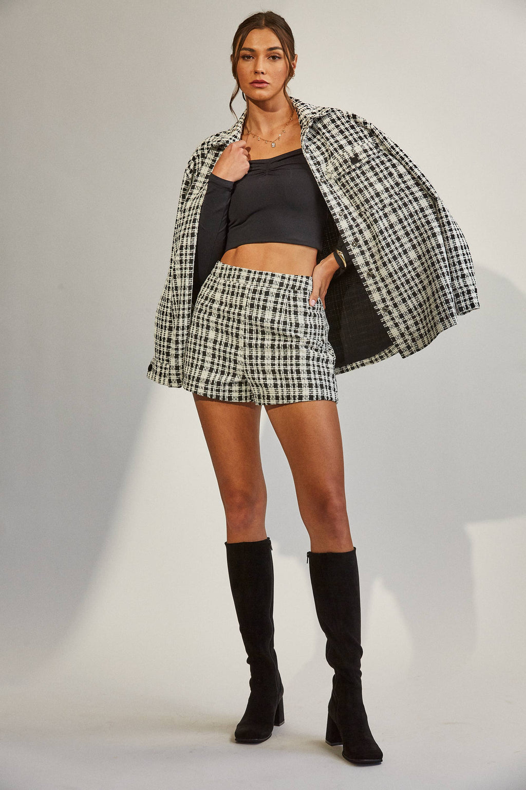 Lana | Plaid Shorts