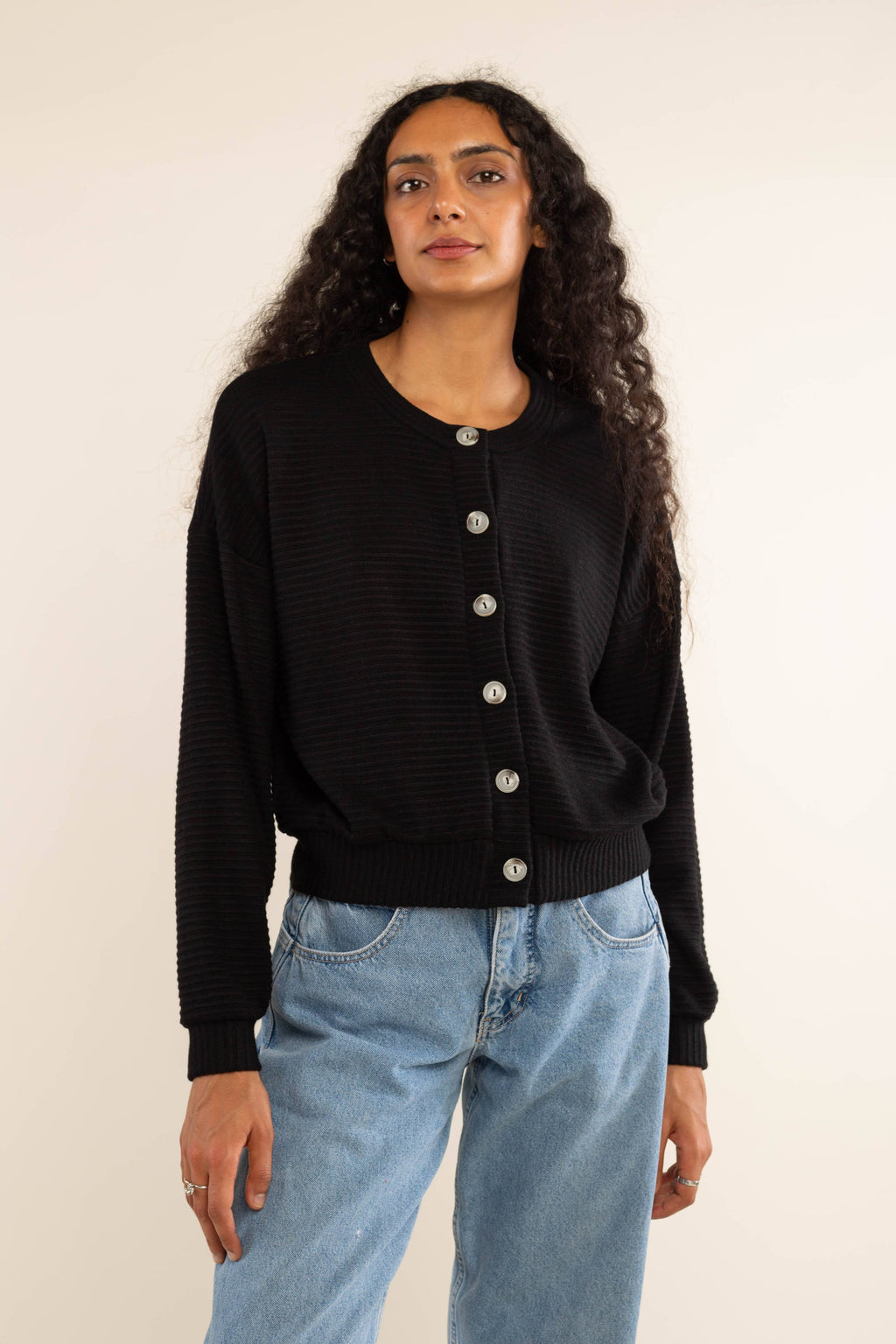 Jos | Heavy Rib Cardigan