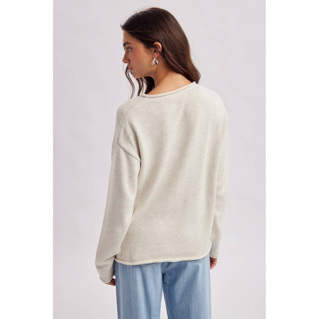 Lighthouse | Coastal Graphic Cozy Sweater