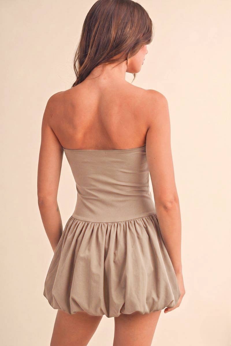 Nova | Tube Bubble Mini Dress
