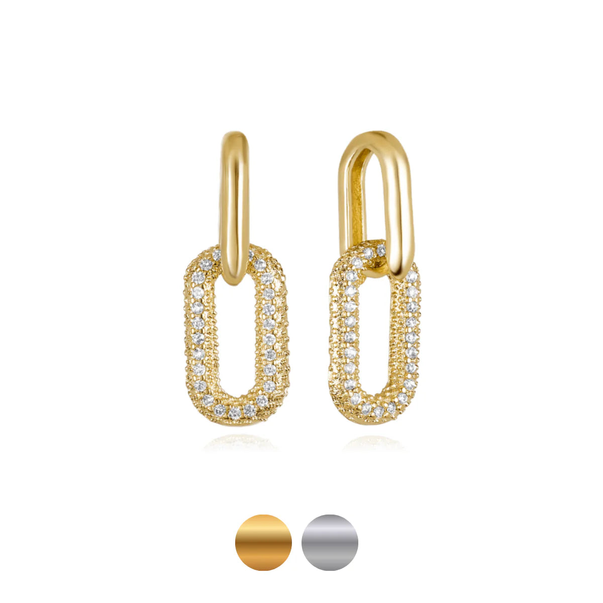 The Rae | 18k Gold Plated Earrings