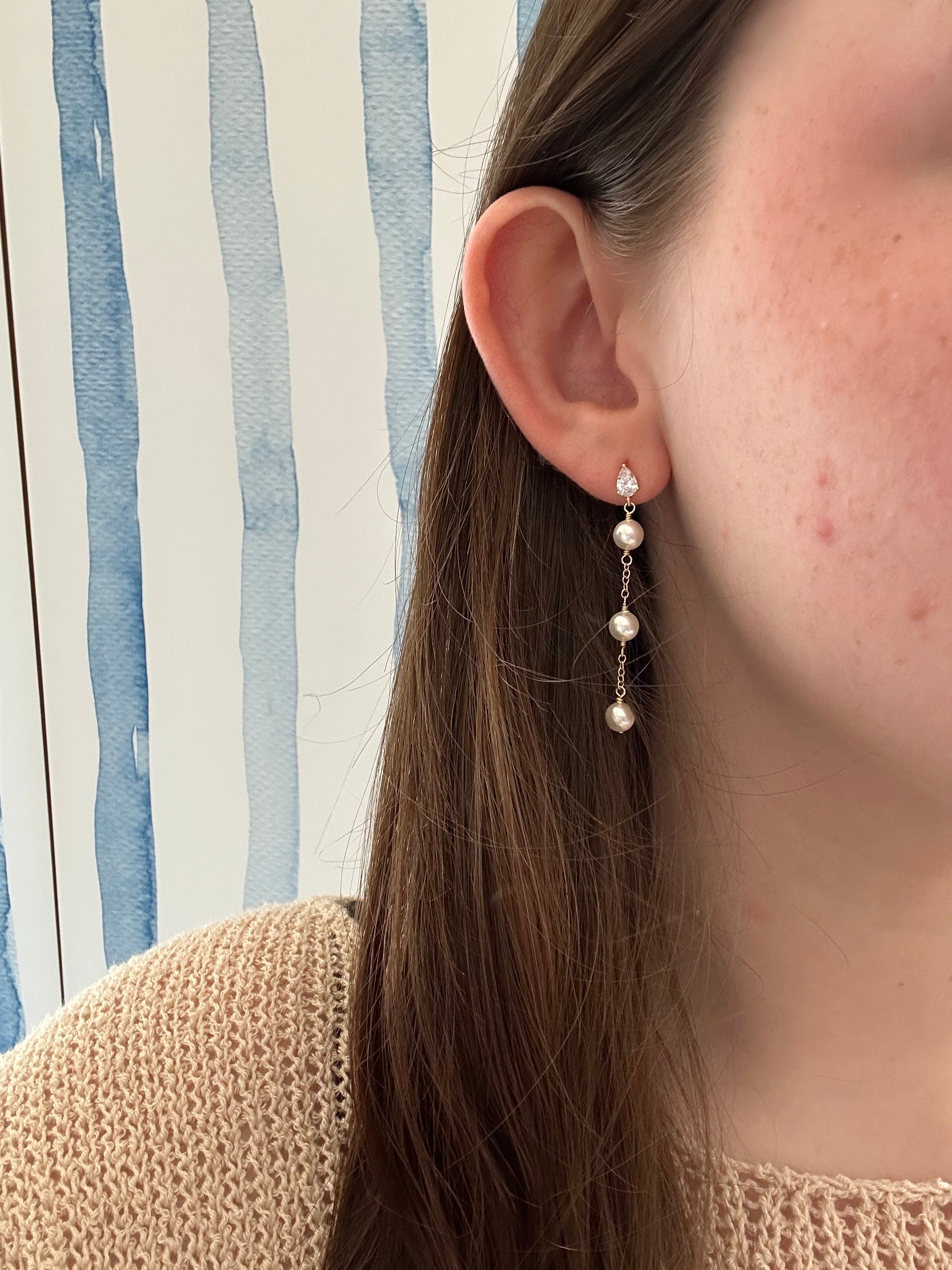 The June Pearl | Earrings