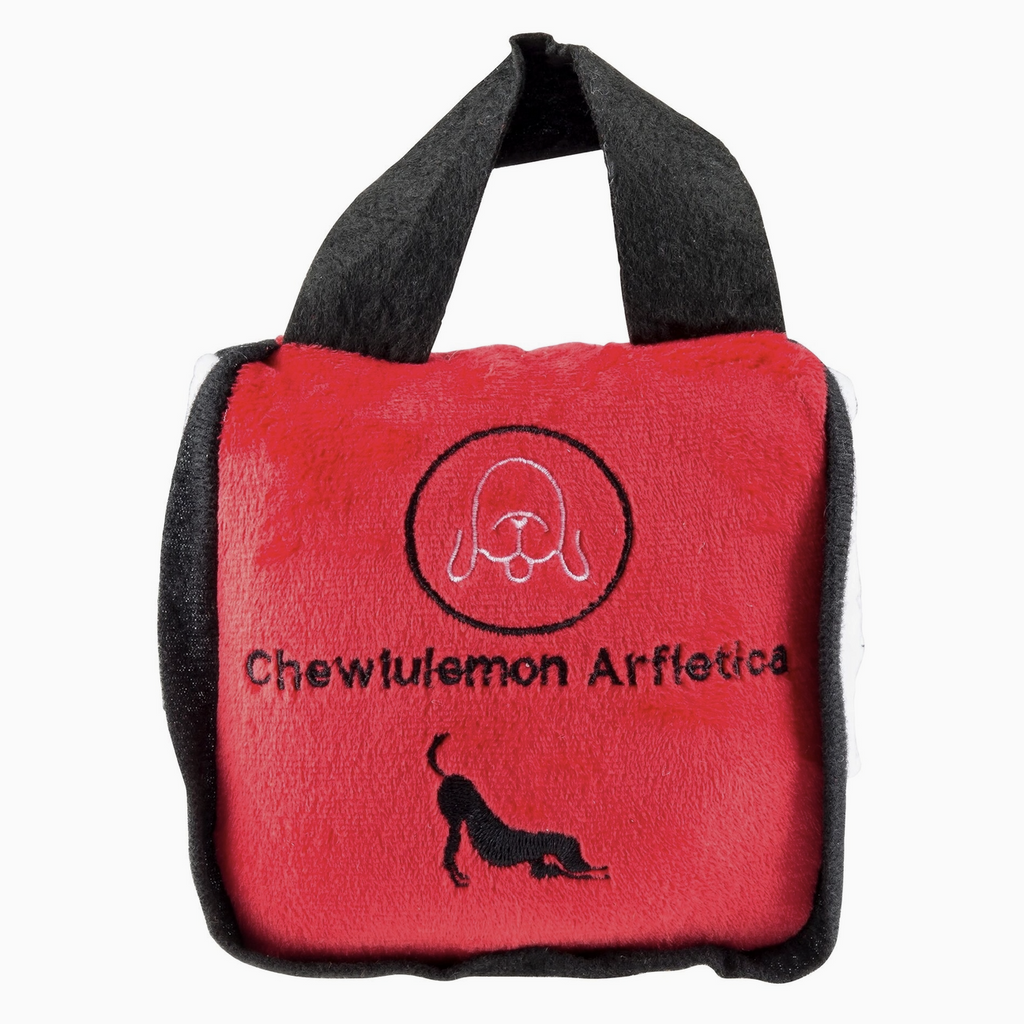 Chewlulemon Tote Bag Squeaker Dog Toy