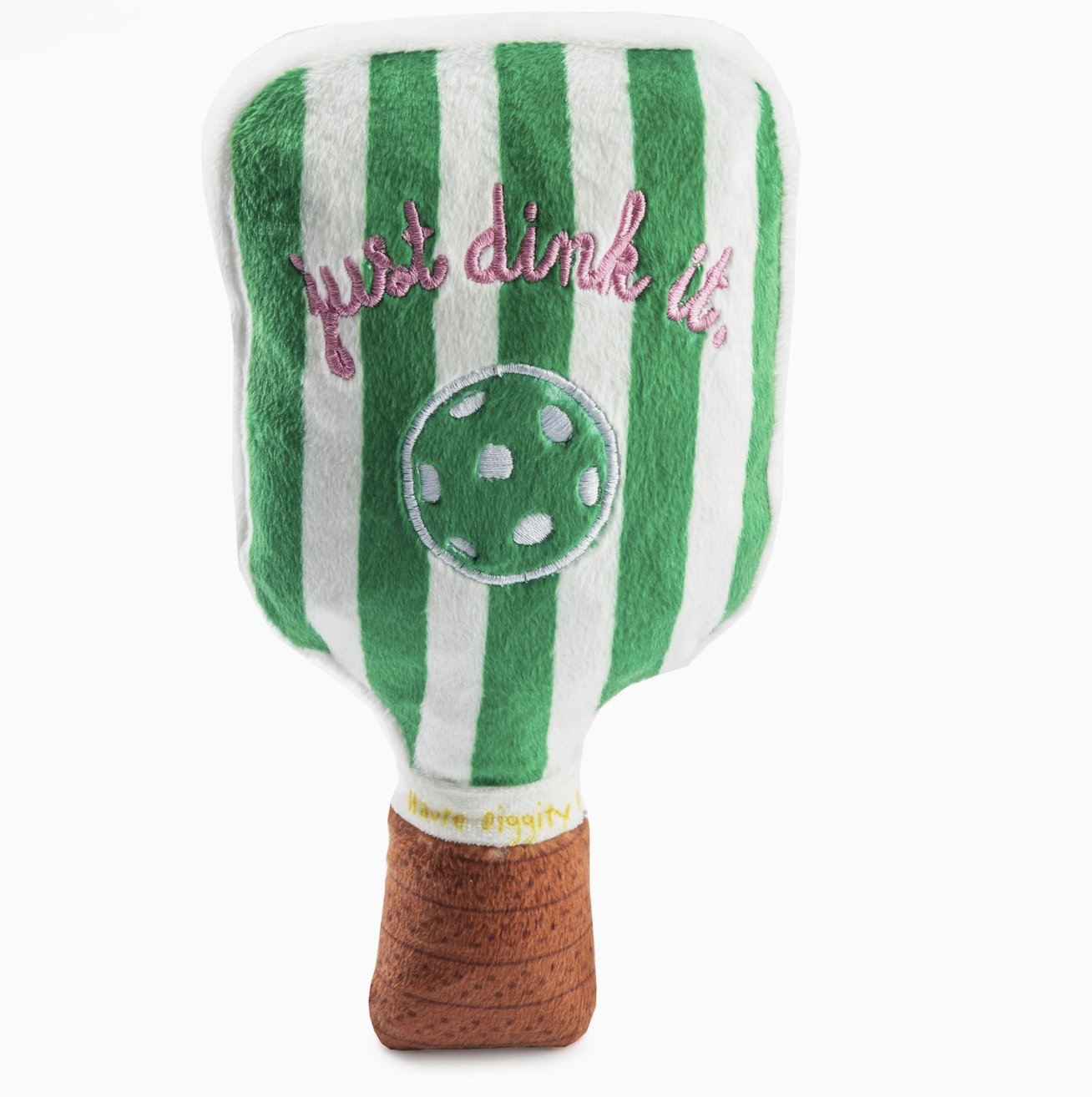 Green Stripe Pickleball Paddle By Haute Diggity Dog