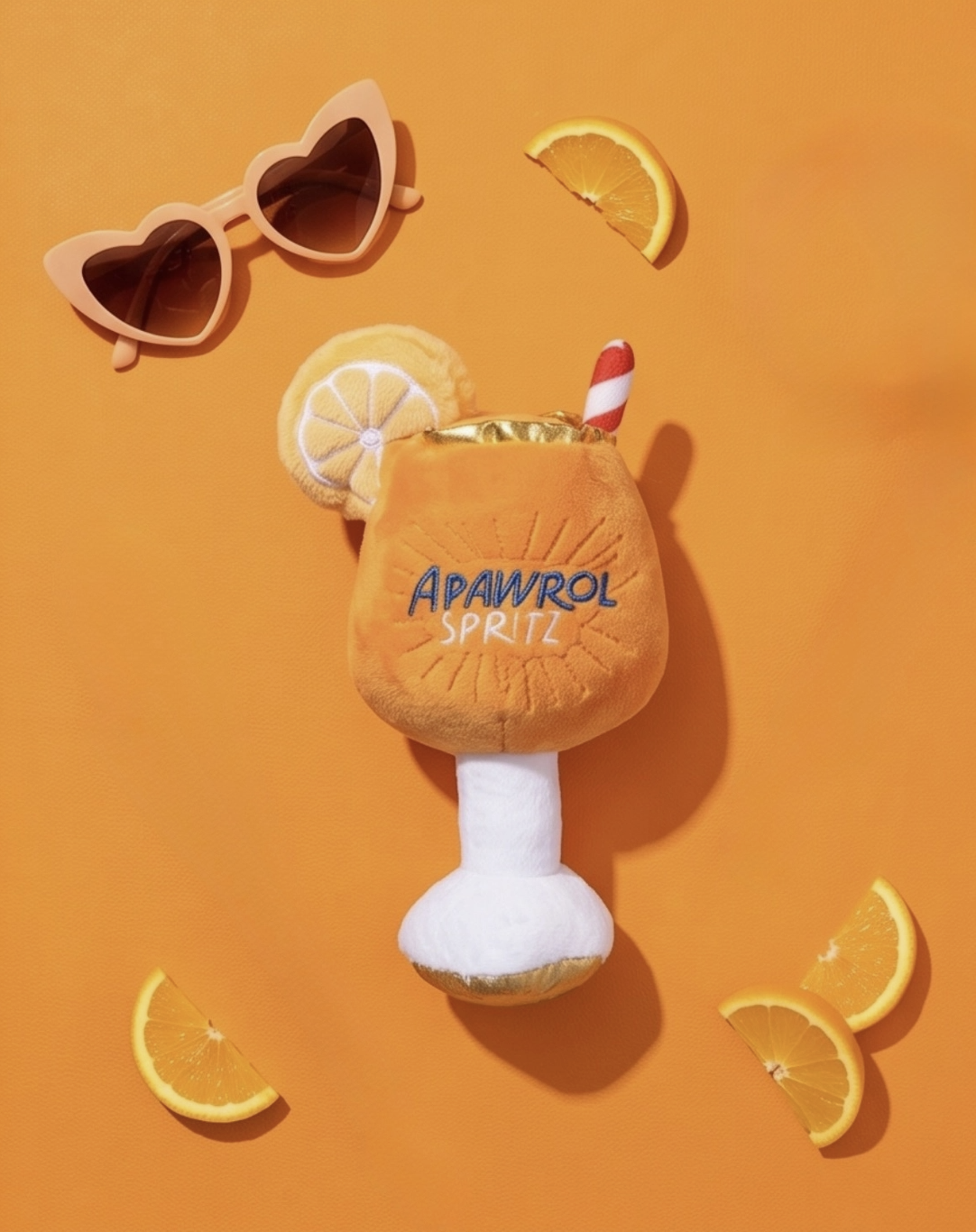 Apawrol Spritz Squeaker Dog Toy