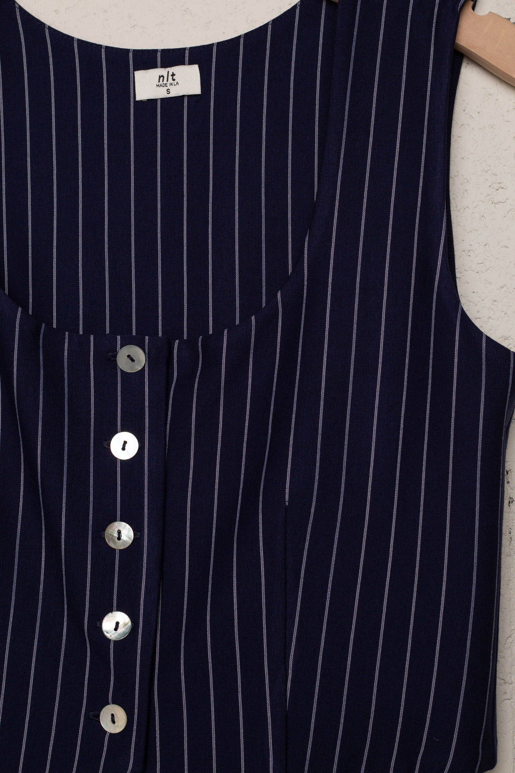 Oakley | Pinstripe Square Neck Tank Vest