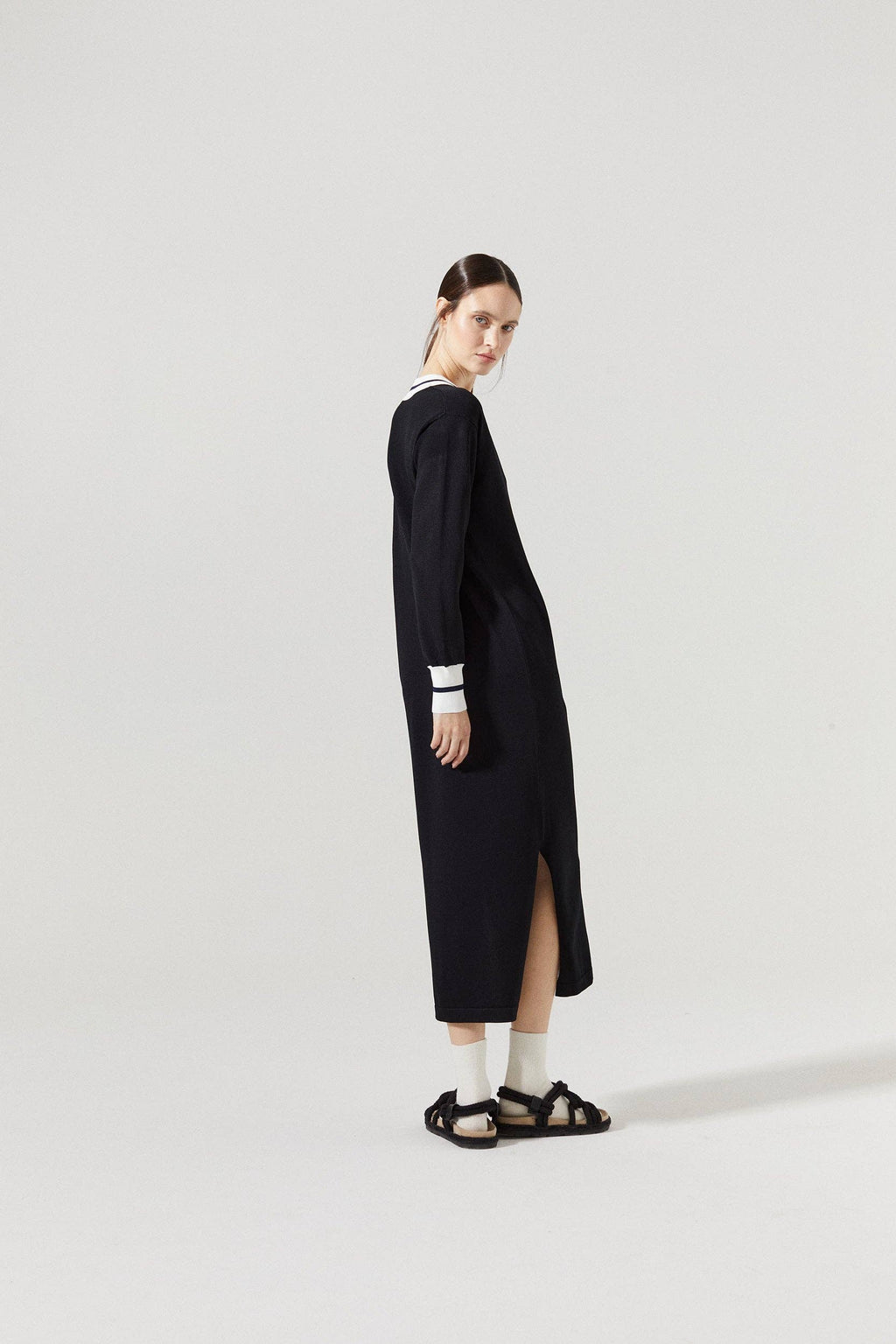 Preppy Knitted Dress