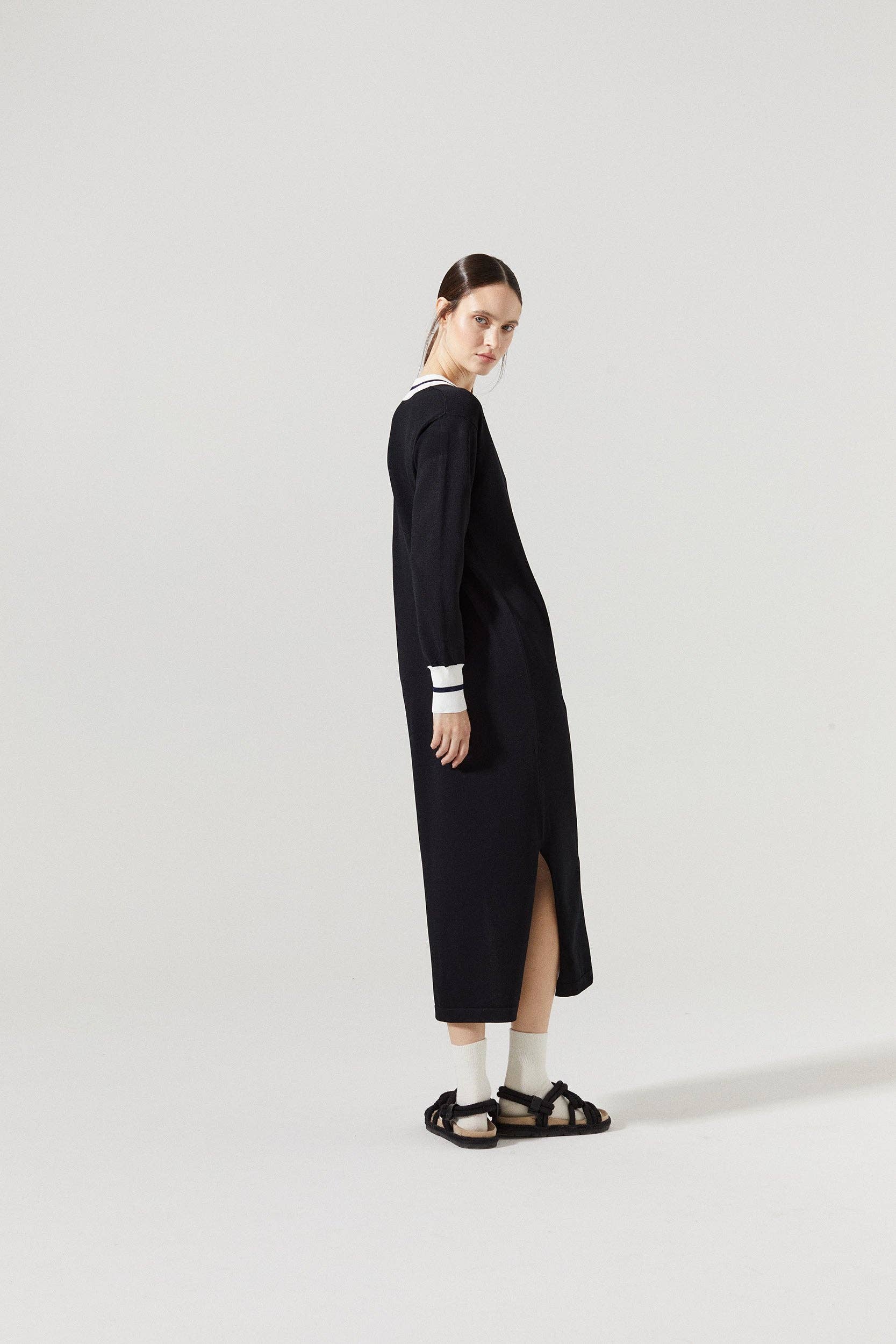 Preppy Knitted Dress