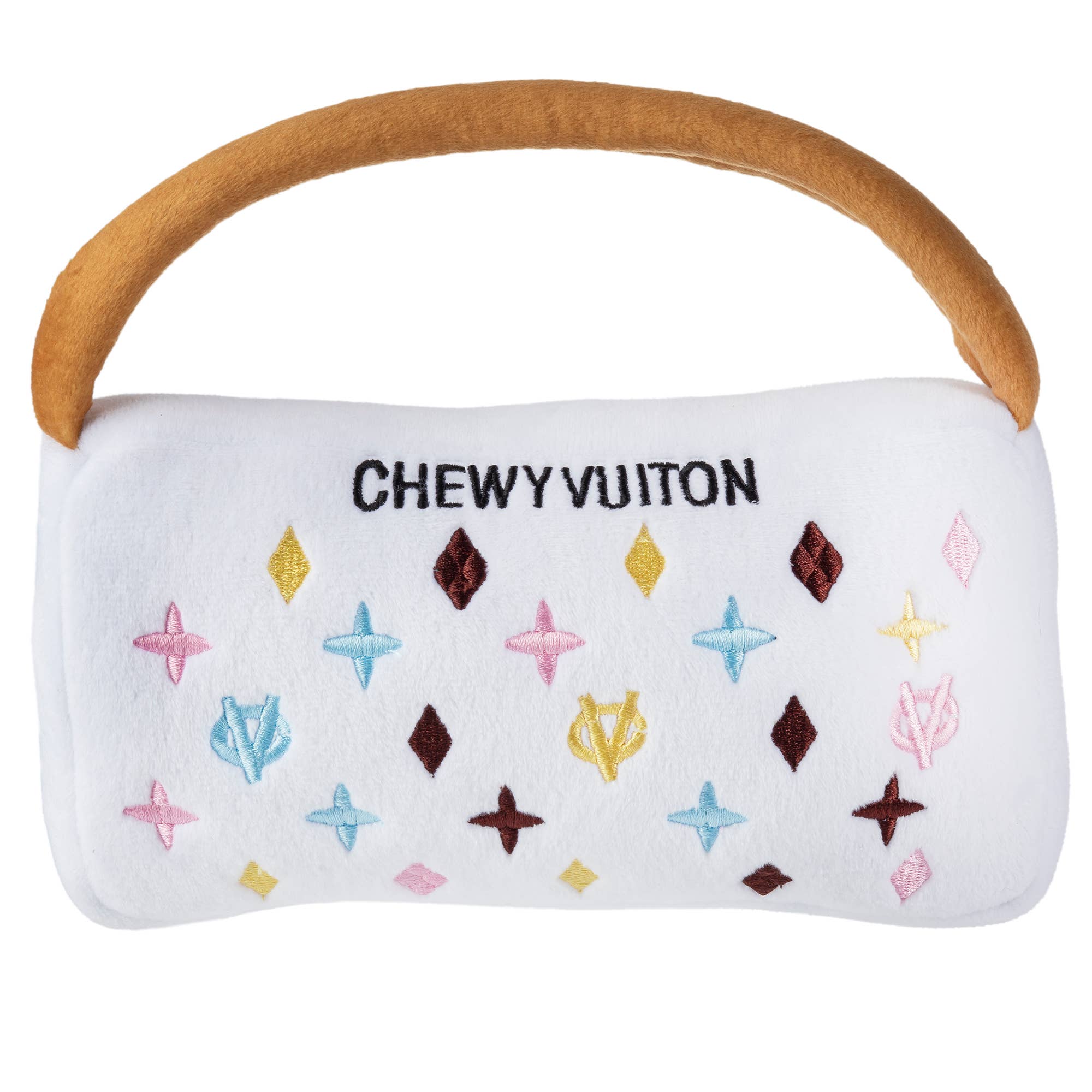 Chewy Vuiton Squeaker Dog Toy