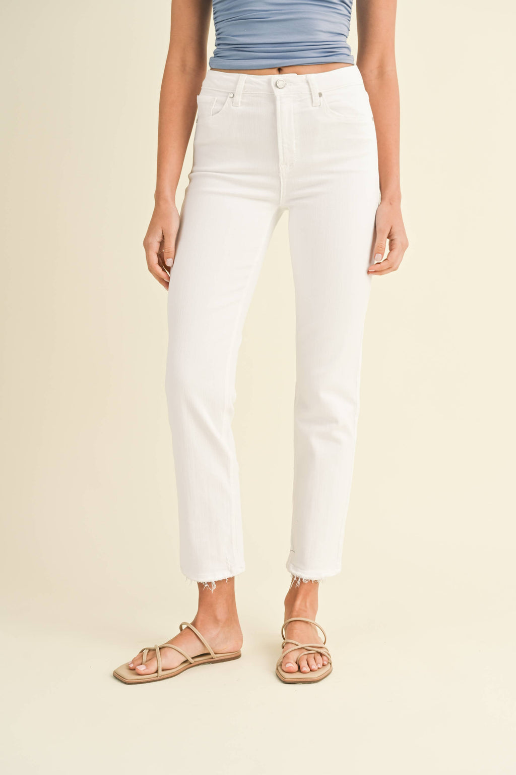 Lila | Hem Detail Comfort Straight