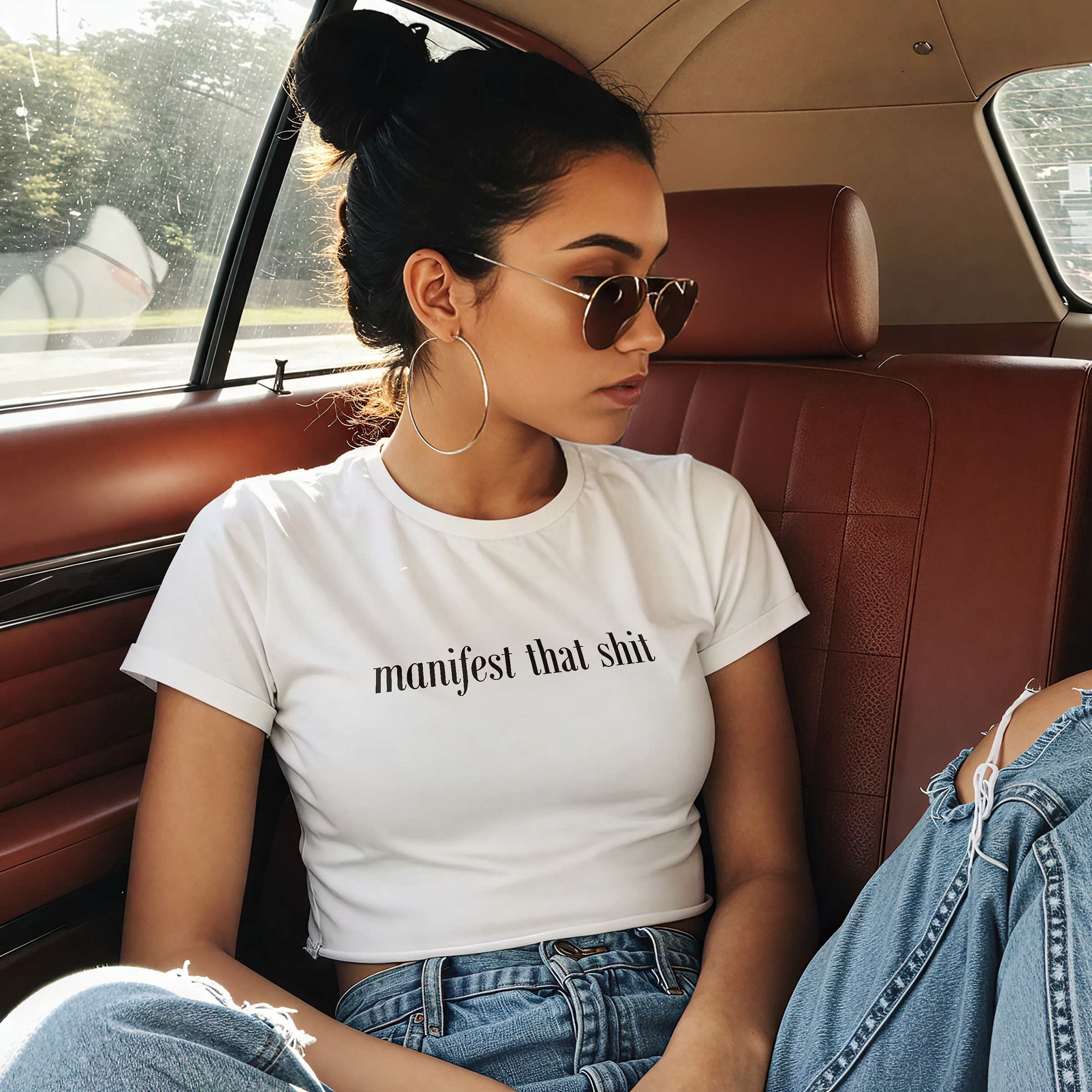 Manifest That Shit | 100% U.S. Cotton Baby Tee