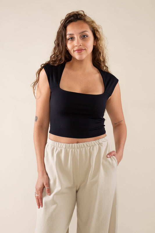 Laurel | Square Neck Top