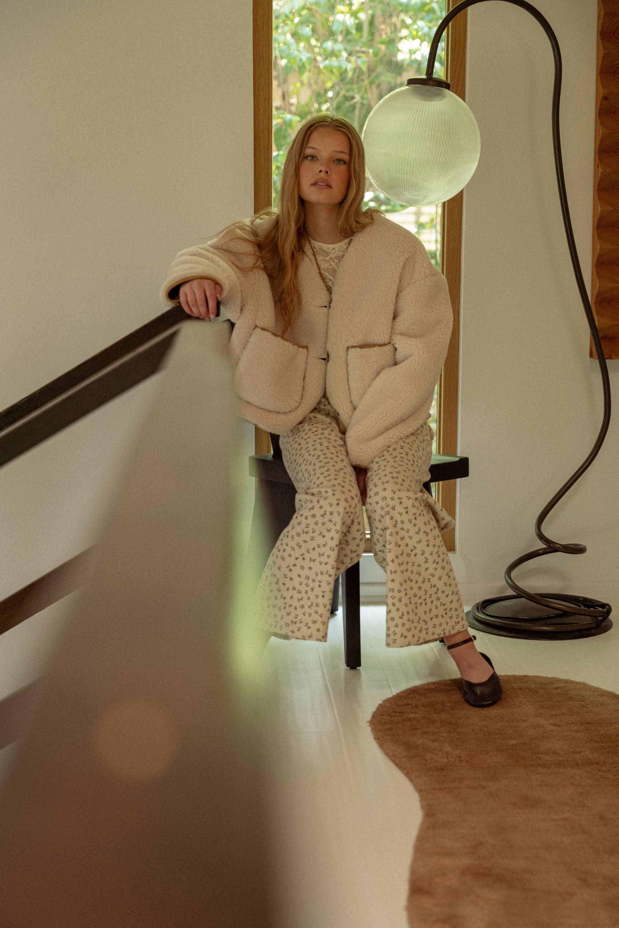 Jamie | Sherpa and Suede Reversible Jacket