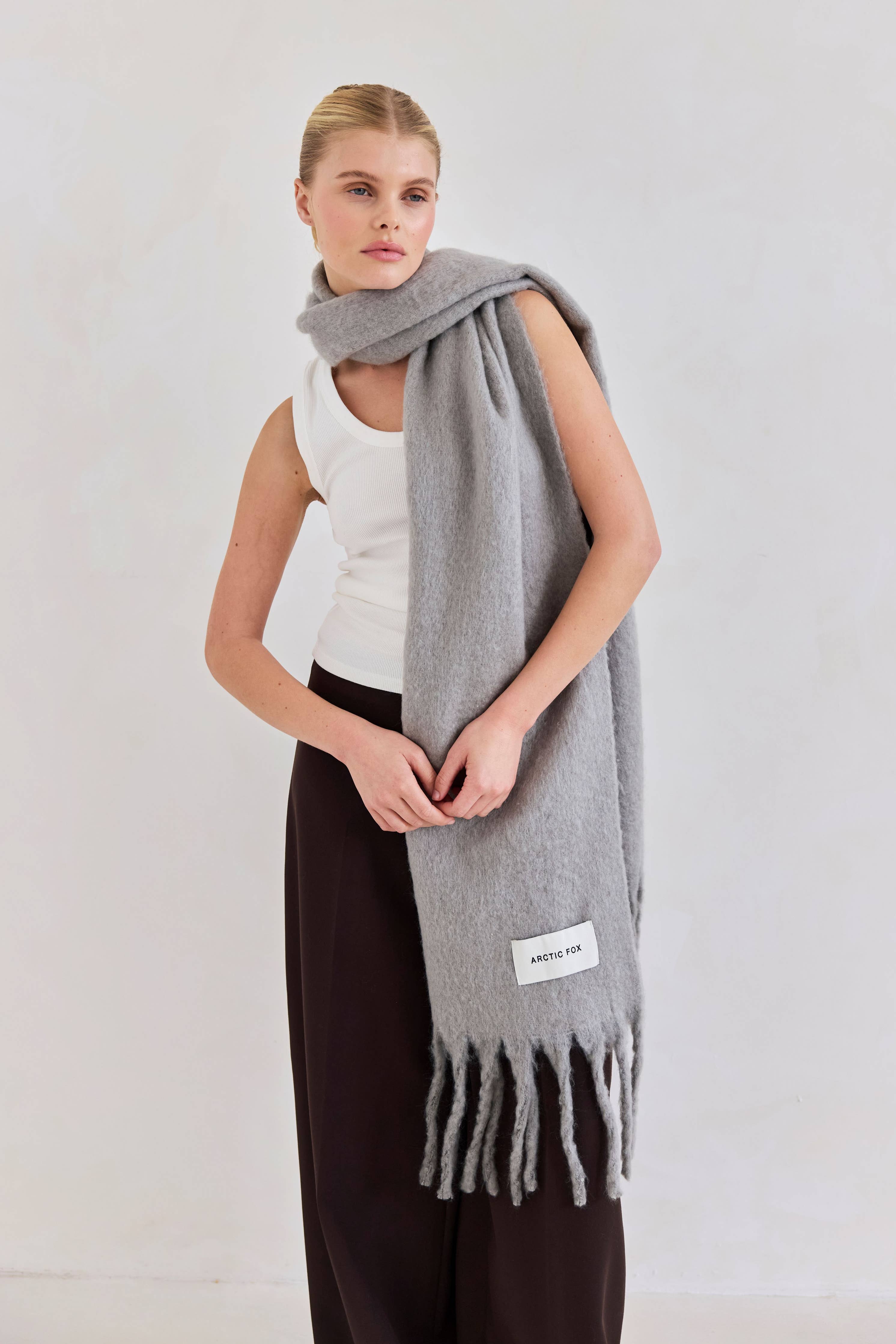 The Reykjavik Scarf | 100% Recycled - Ultimate Grey