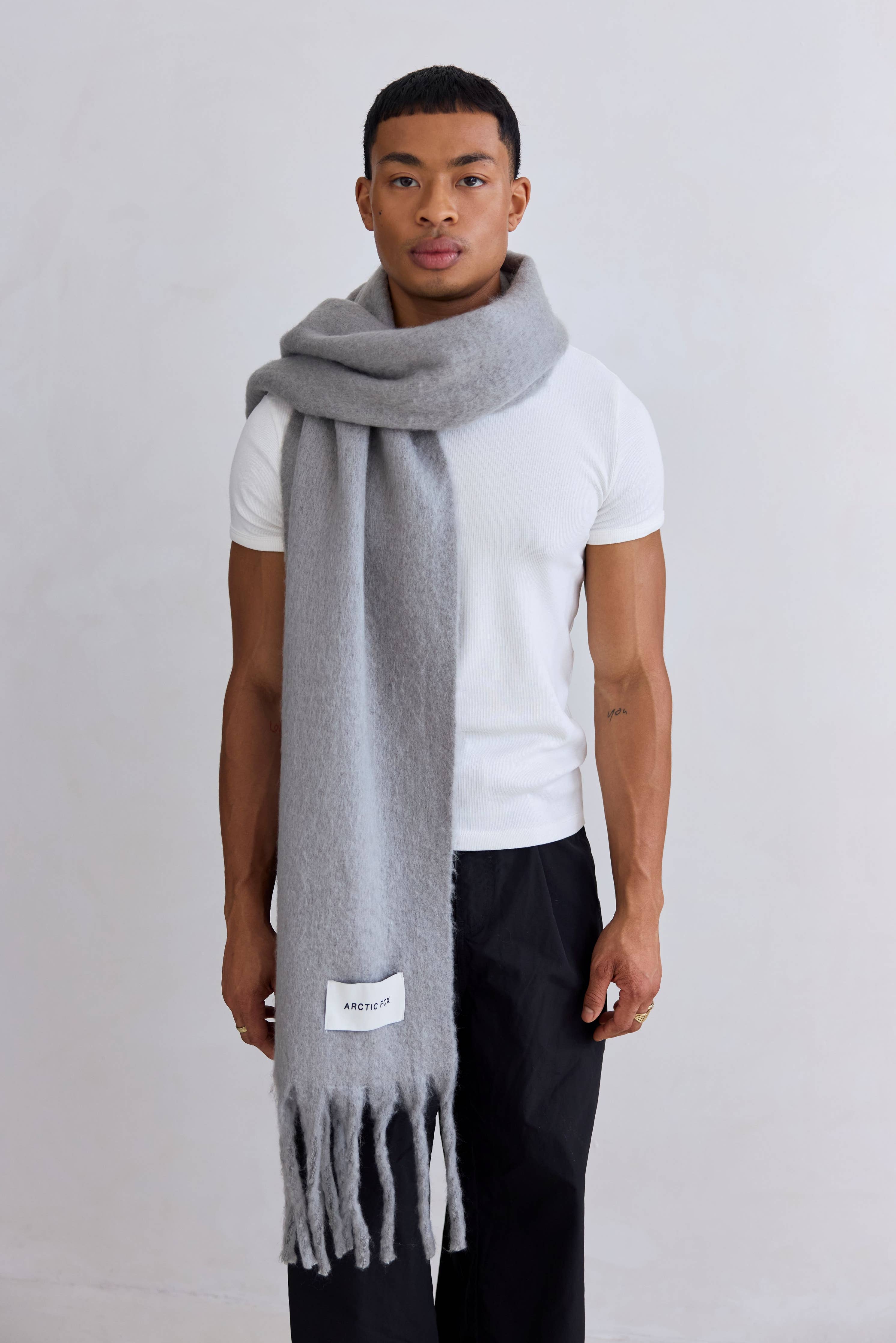The Reykjavik Scarf | 100% Recycled - Ultimate Grey