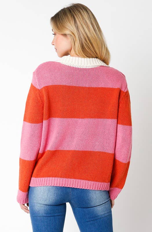 Faith | Chunky Striped Sweater