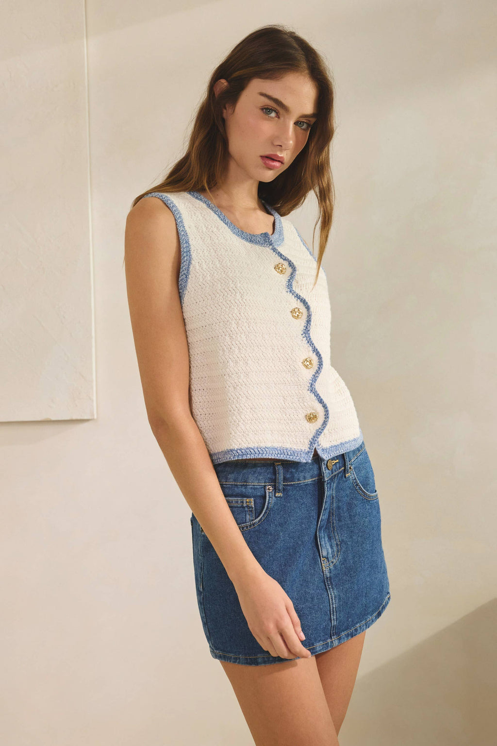 Mira | Contrast Vest
