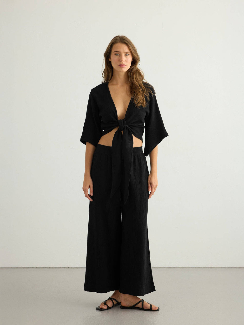 Aura | Wrap Top 100% Turkish Cotton