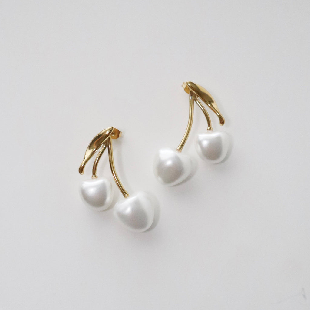 Cherry Pearl Earrings