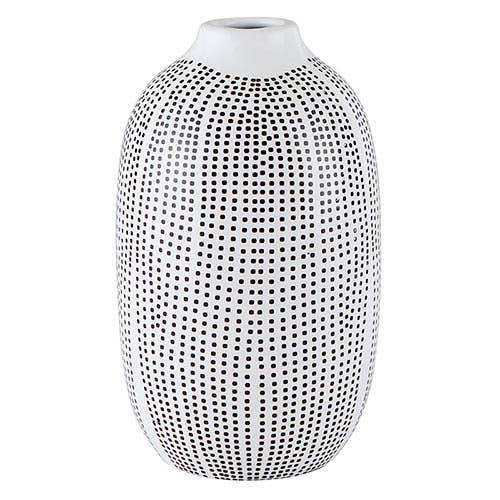Dotted Pattern Bud Vase - Small