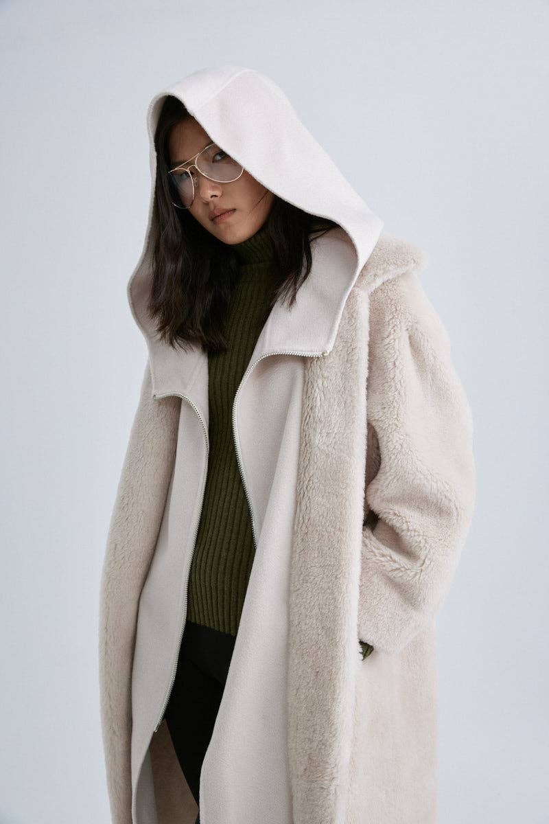 Glacier | Faux Shearling Coat