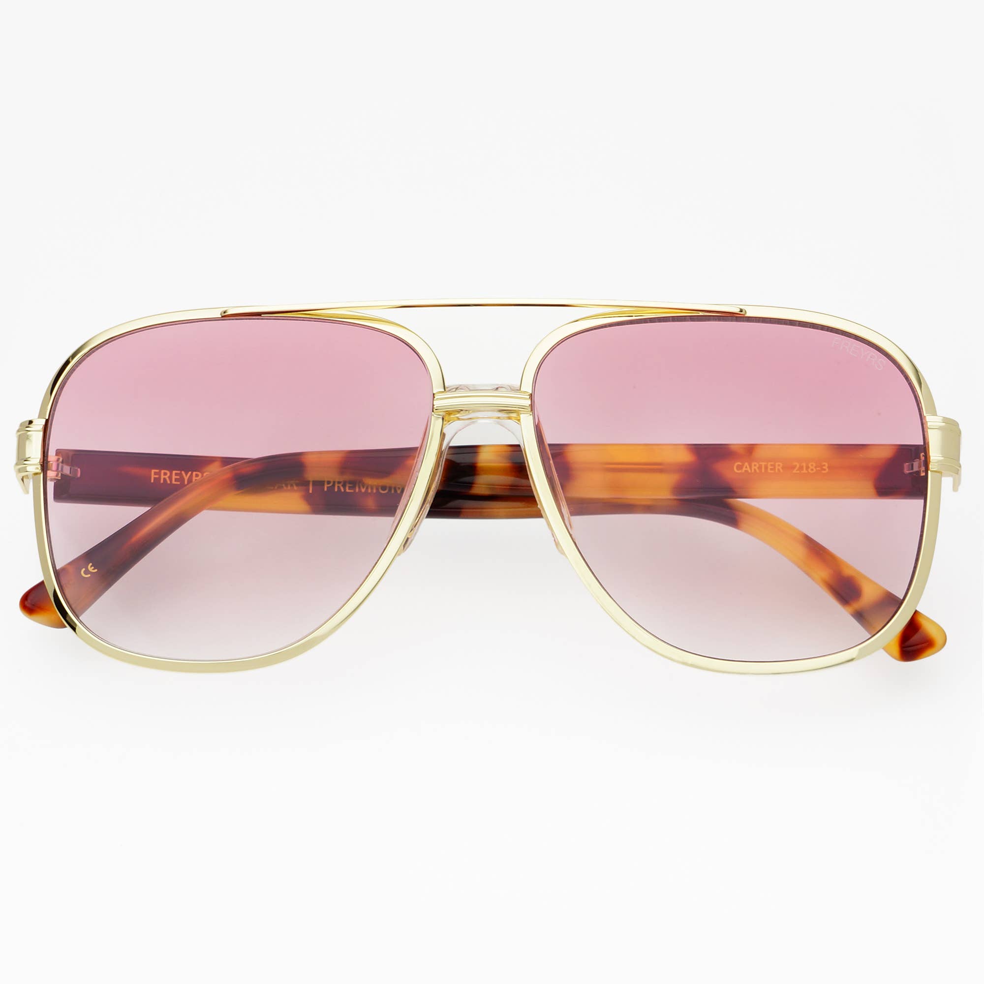 Carter Unisex Aviator Sunglasses