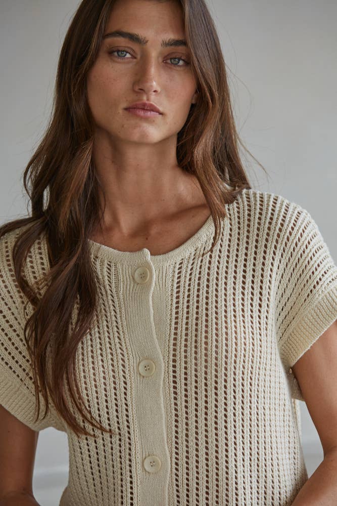 Ramie | Knit Sweater Cotton Cardigan