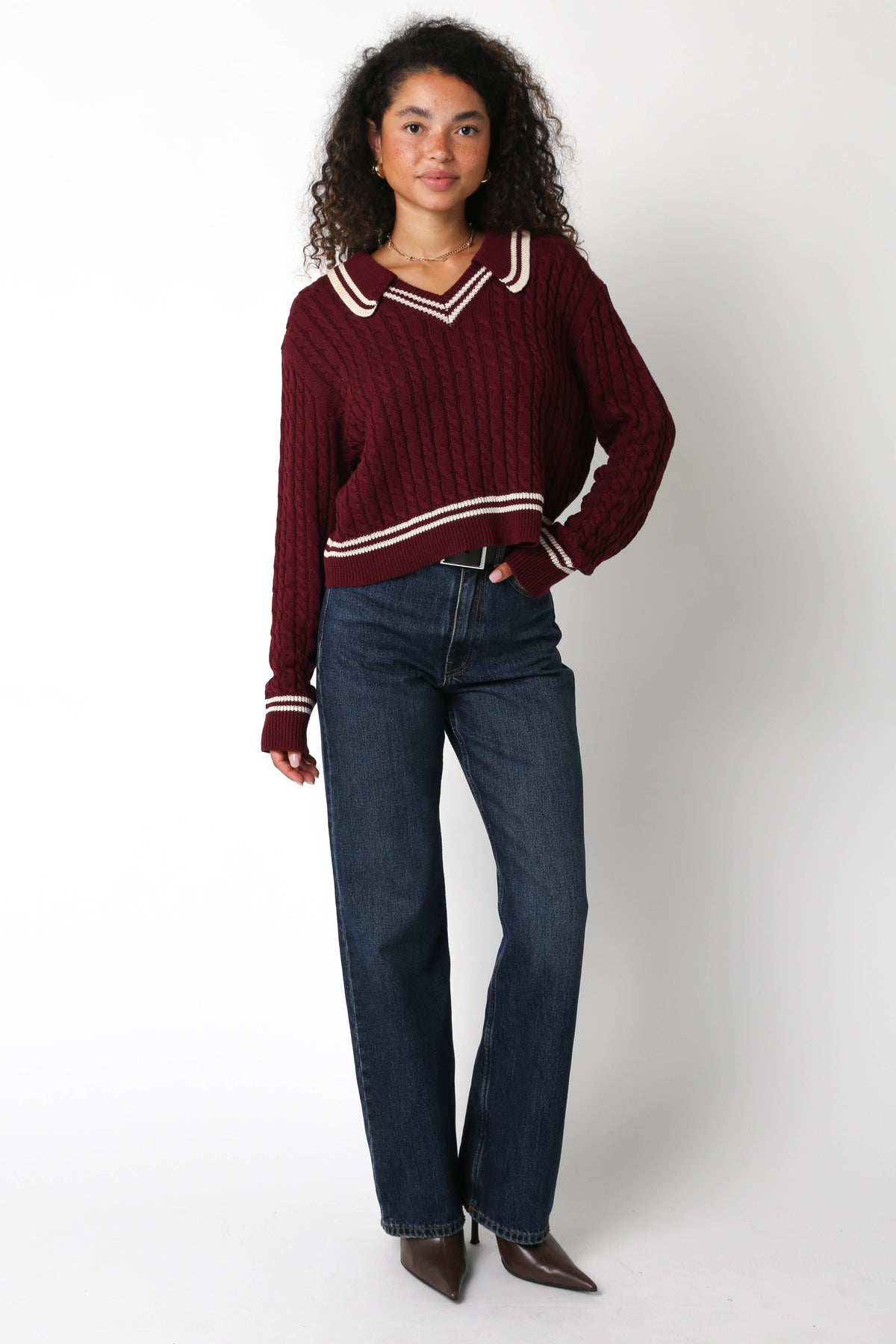 Alicia | V-neck Sweater