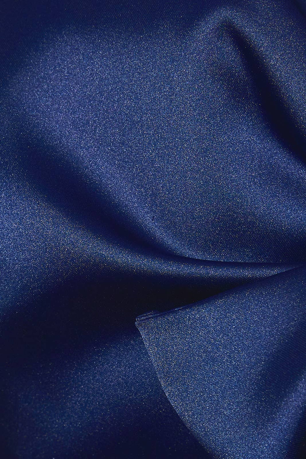 Lolly | Mock Neck Tie Back Satin A-Line Mini Dress